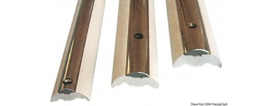 Profili bottazzo in acciaio inox e basi PVC