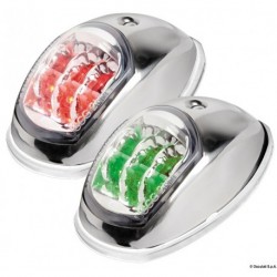 Coppia Luci di Via Evoled in acciaio inox