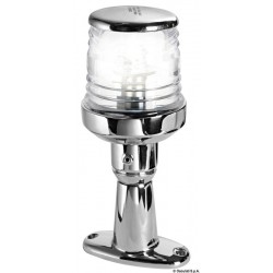 Fanale 360 gradi led con basetta inox