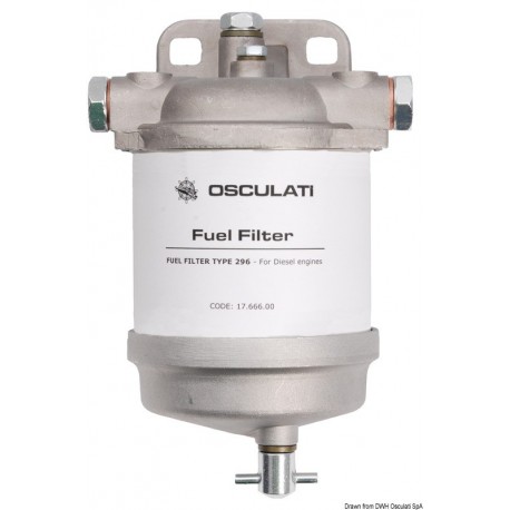 Filtro separatore acqua/carburante tipo CAV 296