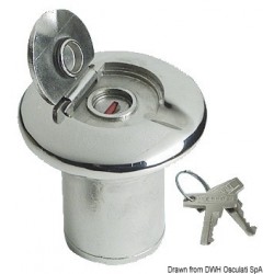 Tappo inox Fuel 50 mm RINA