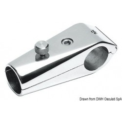 Base asta 25 mm per tubo 25 mm