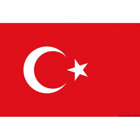 Bandiera Turchia 20 x 30 cm