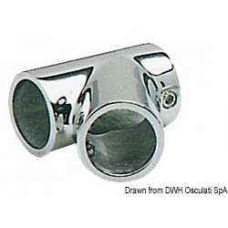 Giunto inox T 60 gradi 25 mm