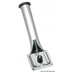 Portacanne sfilabile inox 50 mm