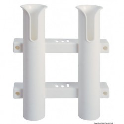 Portacanne parete plastica 2 posti