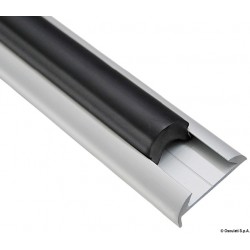 Profilo parabordo alluminio anodizzato 38 x 9 mm (barre da 6 m)