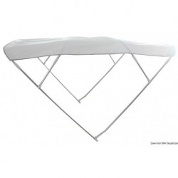Capottina Bimini Depth 4 archi 190/200 cm bianca