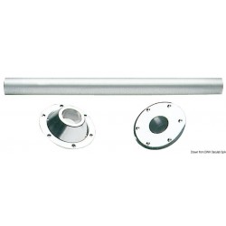 Gamba tavolo lega leggera 70 cm