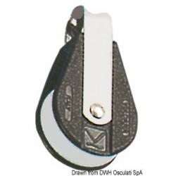 Bozzello 1 puleggia attacco fisso B