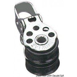 Microbozzello inox 2 pulegge 17x5