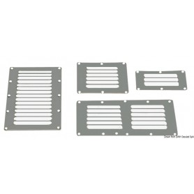 Griglia areazione inox 76 x 152 mm