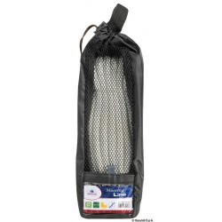 Cima ormeggio impiombata 20 mm x 12 m bianca